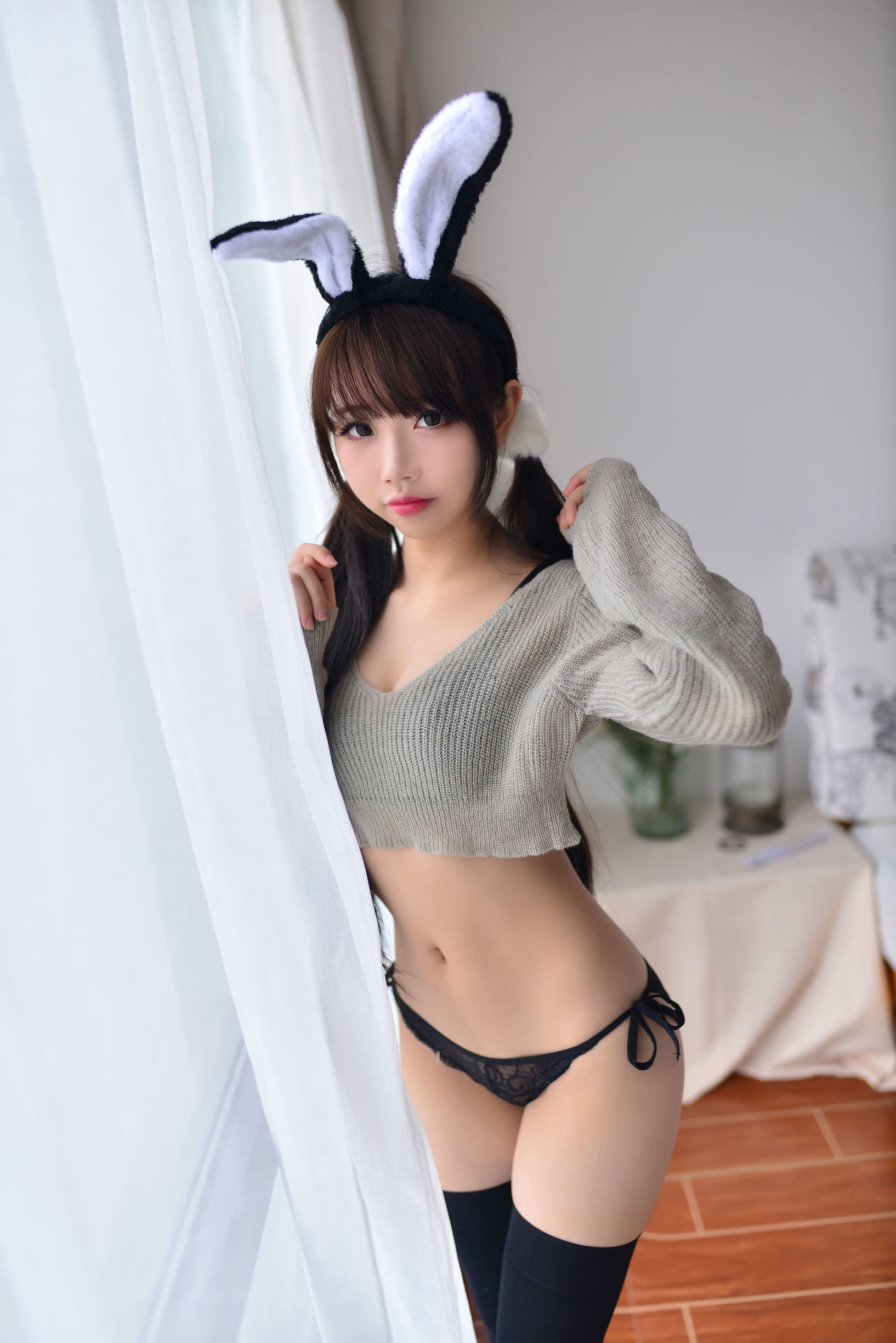 [Cosplay写真]Cos小姐姐雪琪灰兔兔插图7